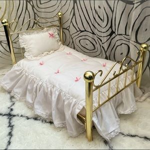 American Girl Doll- 1995 Samantha Brass Bed